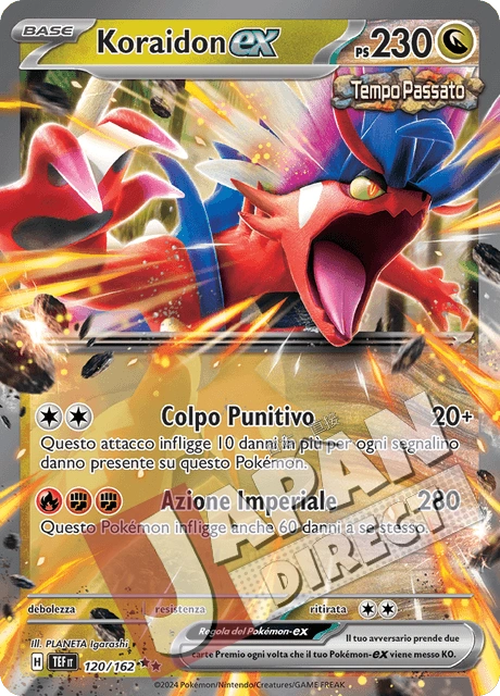 (TEF 120/162) Koraidon-ex  Double Rare