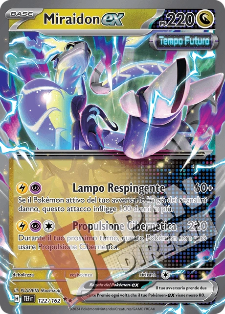 (TEF 122/162) Miraidon-ex  Double Rare