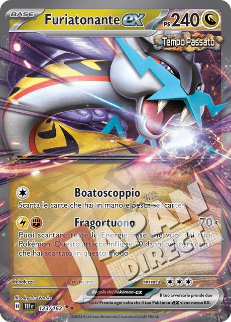 (TEF 123/162) Furiatonante-ex  Double Rare