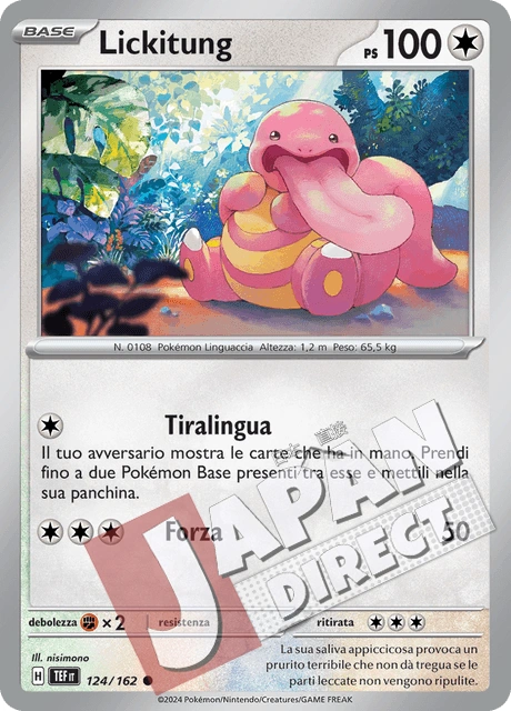 (TEF 124/162) Lickitung  Comune