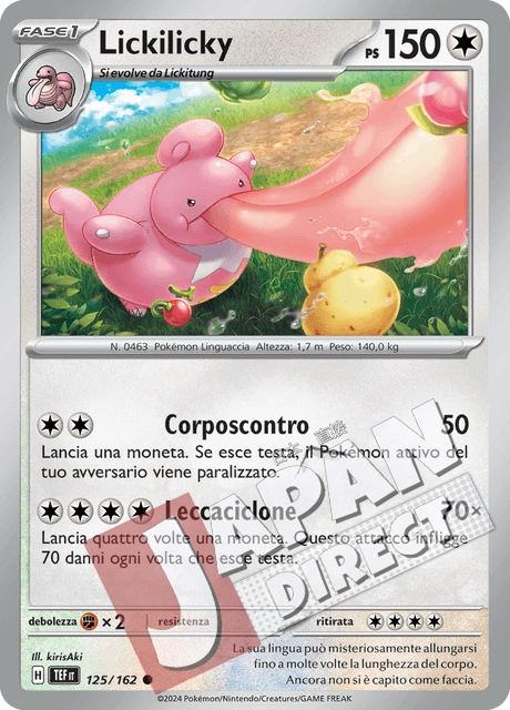 (TEF 125/162) Lickilicky  Comune