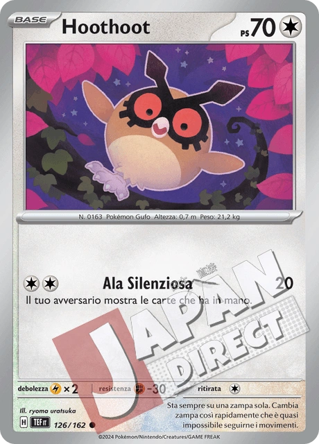 (TEF 126/162) Hoothoot  Comune