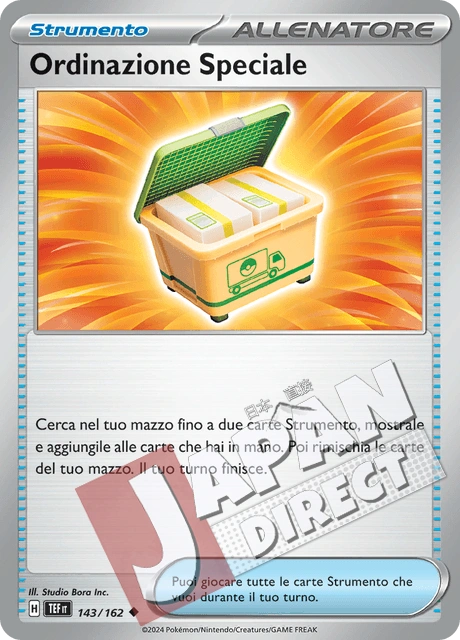 (TEF 143/162) Ordinazione Speciale  Non Comune