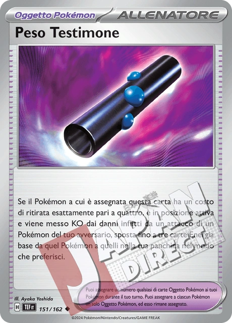 (TEF 151/162) Peso Testimone  Non Comune