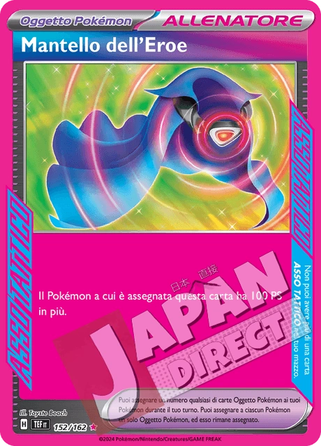 (TEF 152/162) Mantello dell'Eroe  Full Art