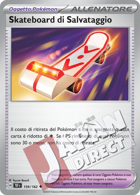 (TEF 159/162) Skateboard di Salvataggio  Non Comune