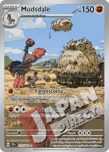 (TEF 175/162) Mudsdale  Illustrazione Rara