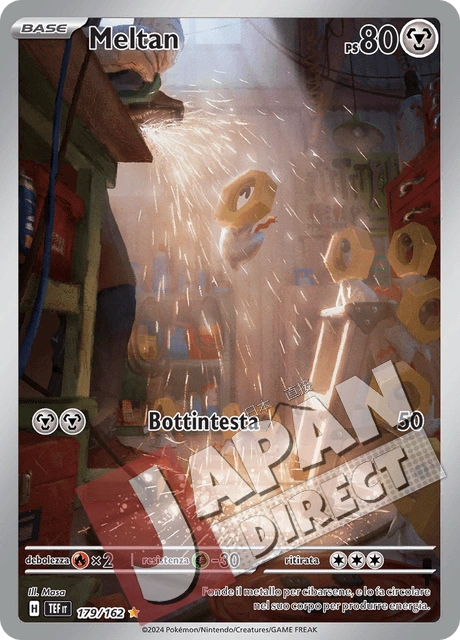 (TEF 179/162) Meltan  Illustrazione Rara