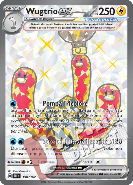 (TEF 190/162) Wugtrio-ex Teracristal Full Art
