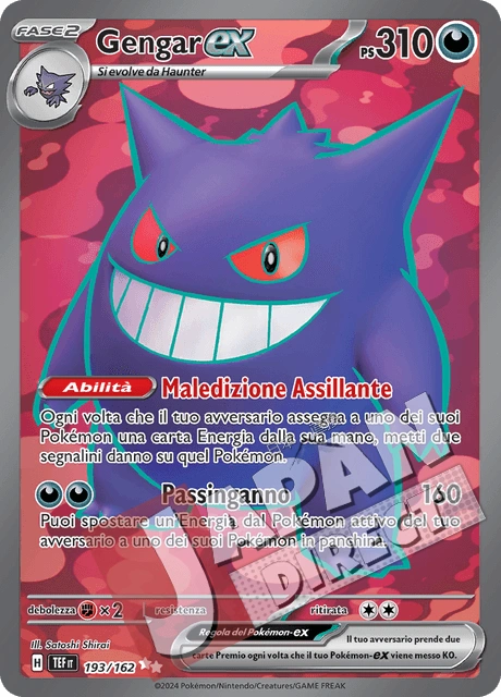 (TEF 193/162) Gengar-ex  Full Art