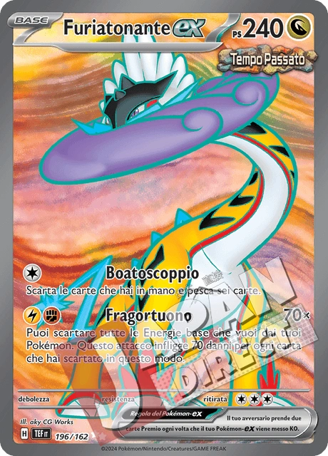 (TEF 196/162) Furiatonante-ex  Full Art