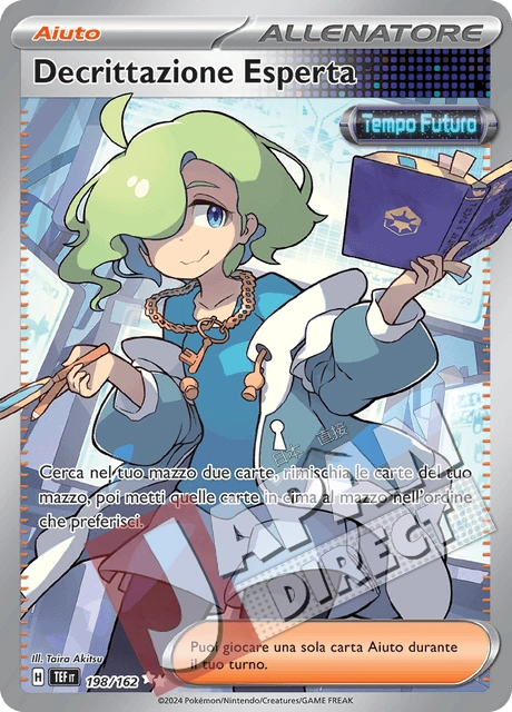 (TEF 198/162) Decrittazione Esperta  Full Art