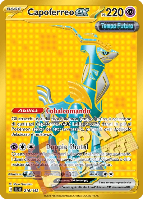 (TEF 216/162) Capoferreo-ex  Rara Segreta