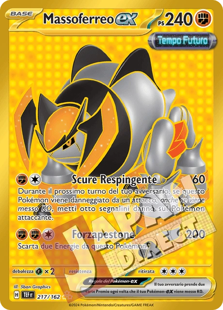 (TEF 217/162) Massoferreo-ex  Rara Segreta