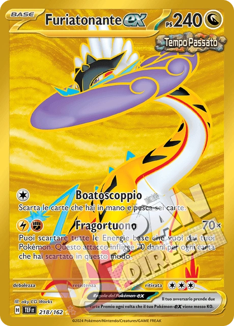 (TEF 218/162) Furiatonante-ex  Rara Segreta