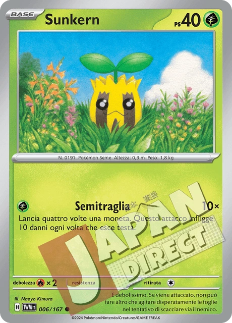 (TWM 006/167) Sunkern  Comune