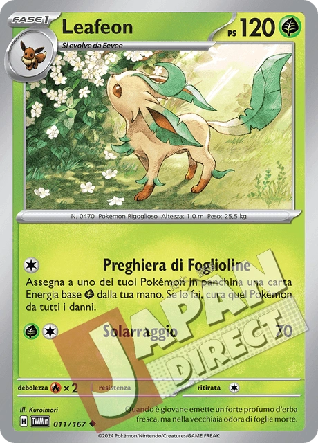 (TWM 011/167) Leafeon  Non Comune