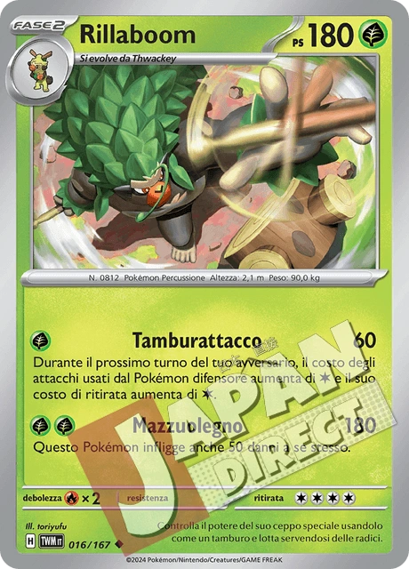 (TWM 016/167) Rillaboom  Non Comune