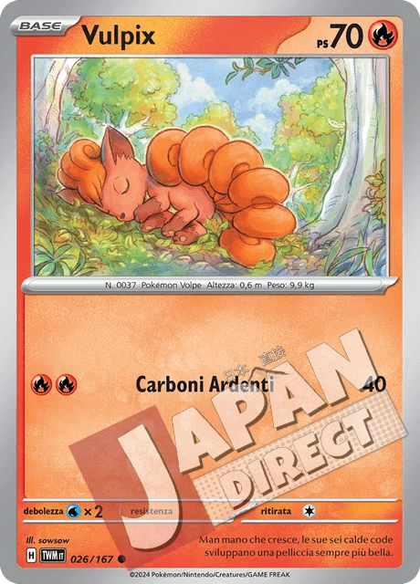 (TWM 026/167) Vulpix  Comune
