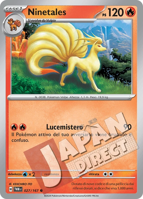 (TWM 027/167) Ninetales  Comune