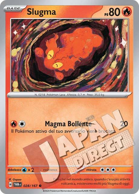 (TWM 028/167) Slugma  Comune