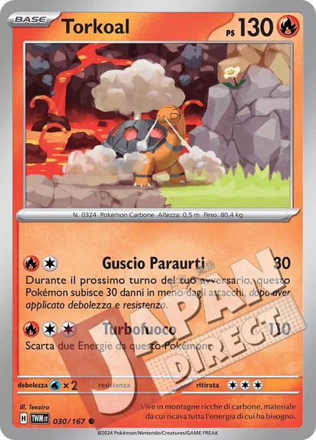 (TWM 030/167) Torkoal  Comune