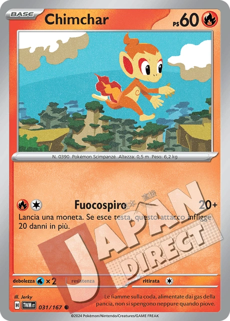 (TWM 031/167) Chimchar  Comune