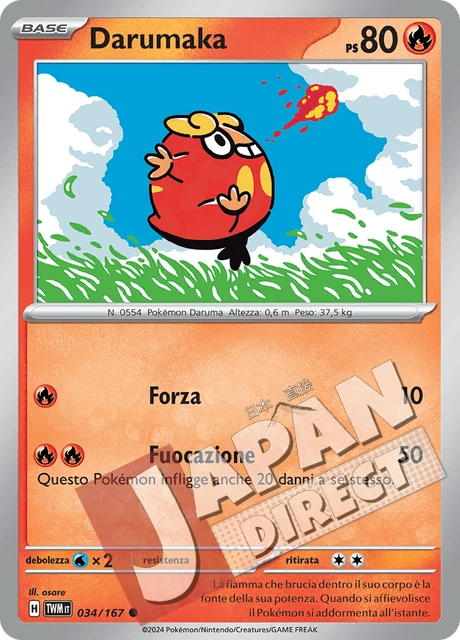 (TWM 034/167) Darumaka  Comune