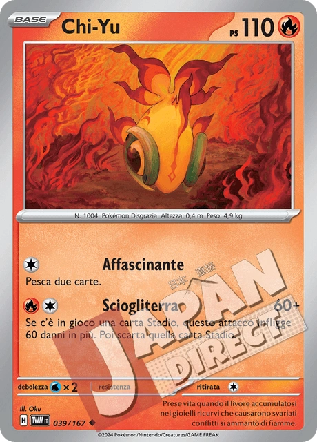 (TWM 039/167) Chi-Yu  Non Comune