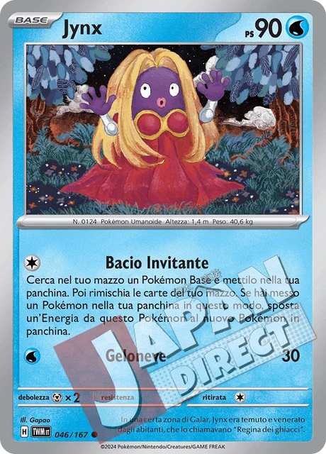(TWM 046/167) Jynx  Comune