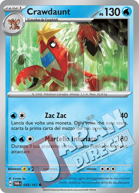 (TWM 048/167) Crawdaunt  Comune