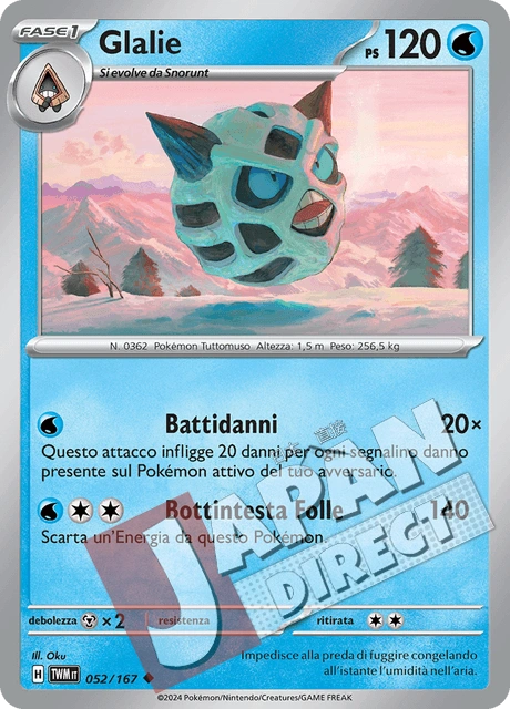(TWM 052/167) Glalie  Non Comune