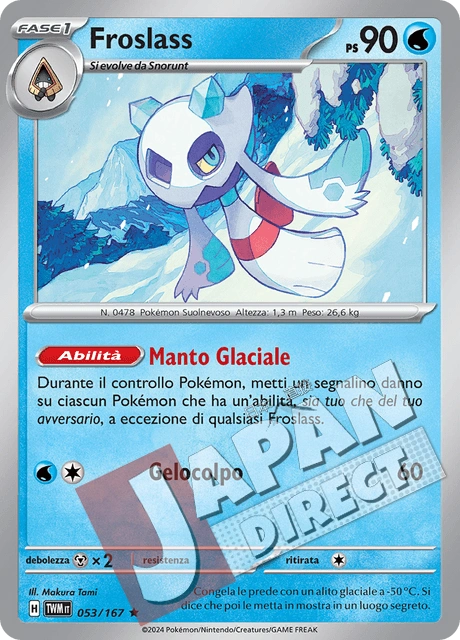 (TWM 053/167) Froslass  Rara