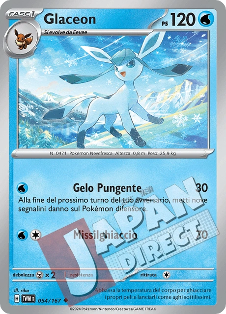 (TWM 054/167) Glaceon  Non Comune