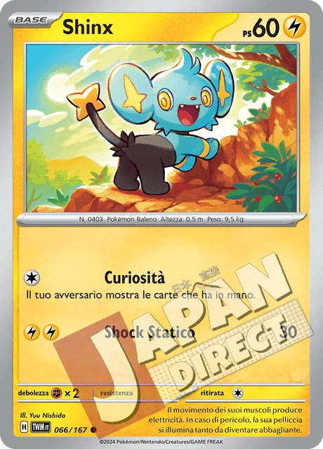 (TWM 066/167) Shinx  Comune