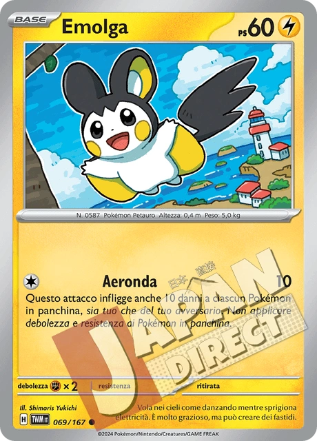 (TWM 069/167) Emolga  Comune