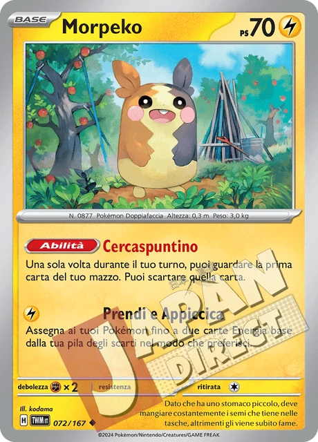 (TWM 072/167) Morpeko  Non Comune