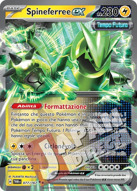 (TWM 077/167) Spineferree-ex  Double Rare