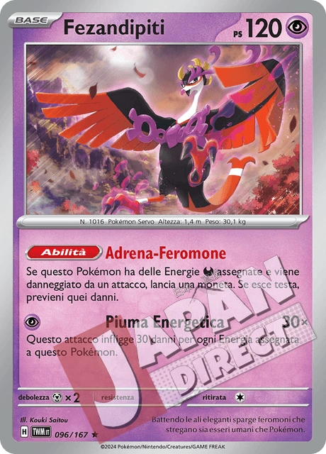 (TWM 096/167) Fezandipiti  Rara