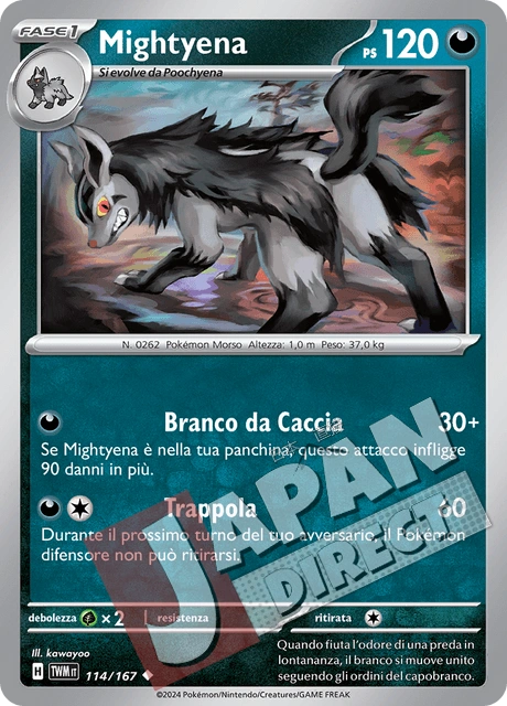 (TWM 114/167) Mightyena  Non Comune
