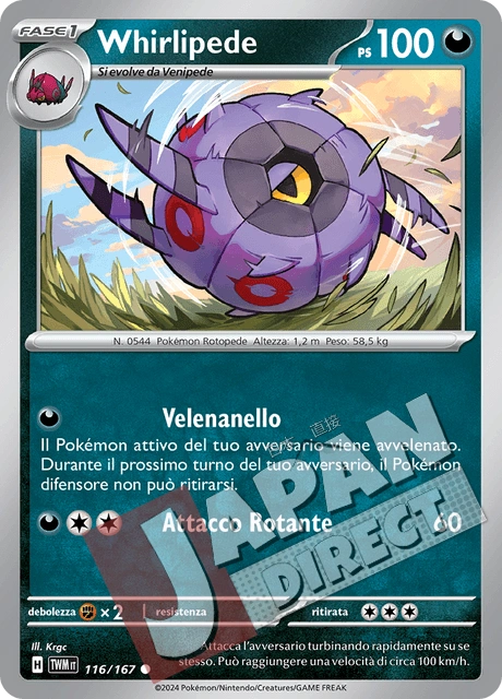 (TWM 116/167) Whirlipede  Comune