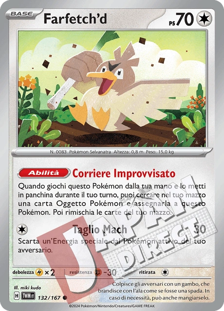 (TWM 132/167) Farfetch'd  Comune