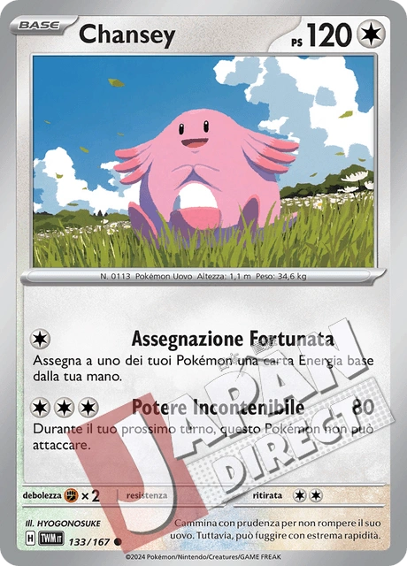 (TWM 133/167) Chansey  Comune