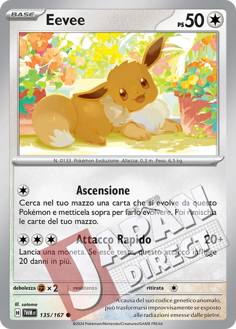 (TWM 135/167) Eevee  Comune