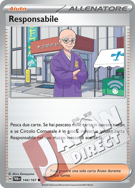 (TWM 144/167) Responsabile  Comune