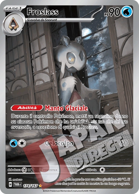 (TWM 174/167) Froslass  Illustrazione Rara