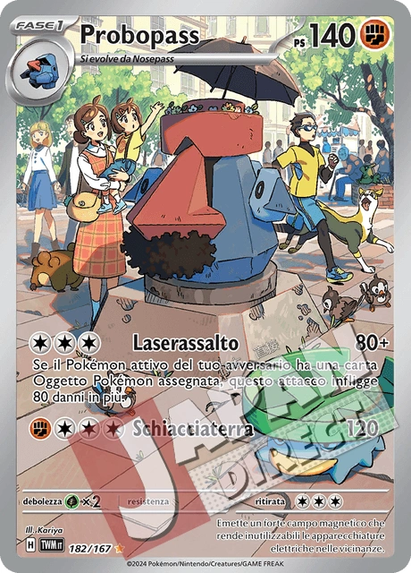 (TWM 182/167) Probopass  Illustrazione Rara