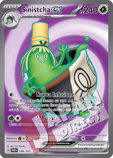 (TWM 189/167) Sinistcha-ex  Full Art