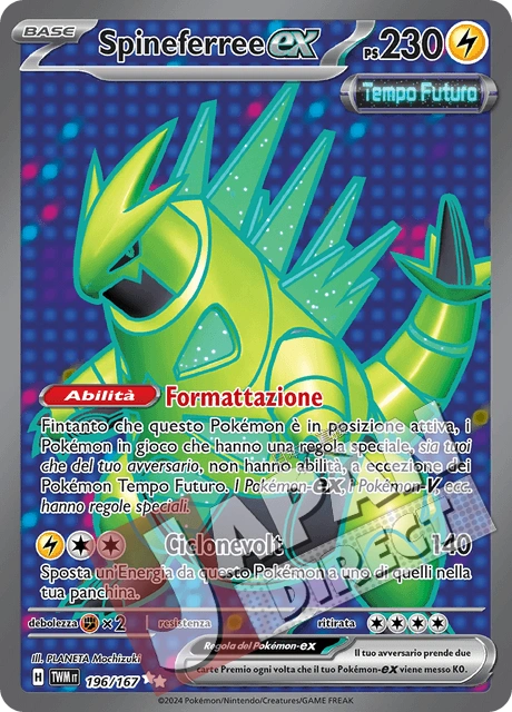 (TWM 196/167) Spineferree-ex  Full Art