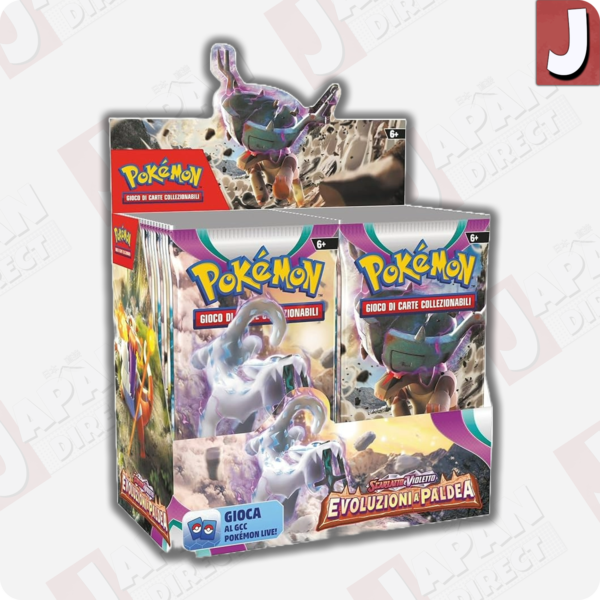 Scarlatto e Violetto: Evoluzioni a Paldea Display Box 36 Buste Box 36 Buste 36 Buste (Copia)